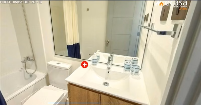 Departamento en venta de 2 dorm. en Huechuraba