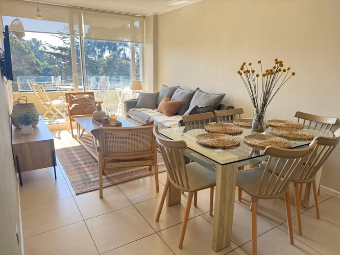 VENTA DEPARTAMENTO EN LOMAS DE PAPUDO 1  A PASOS DE LA PLAYA