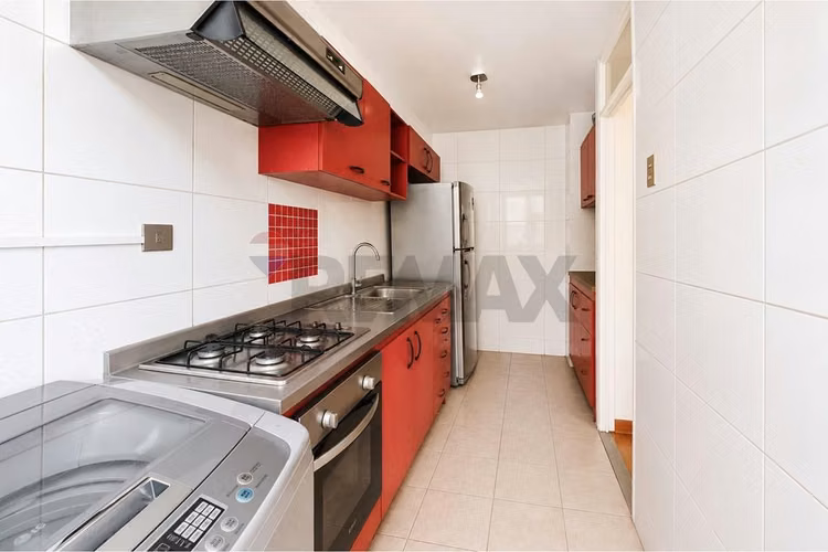 Amplio depto 4d/2b en villa frei, ñuñoa