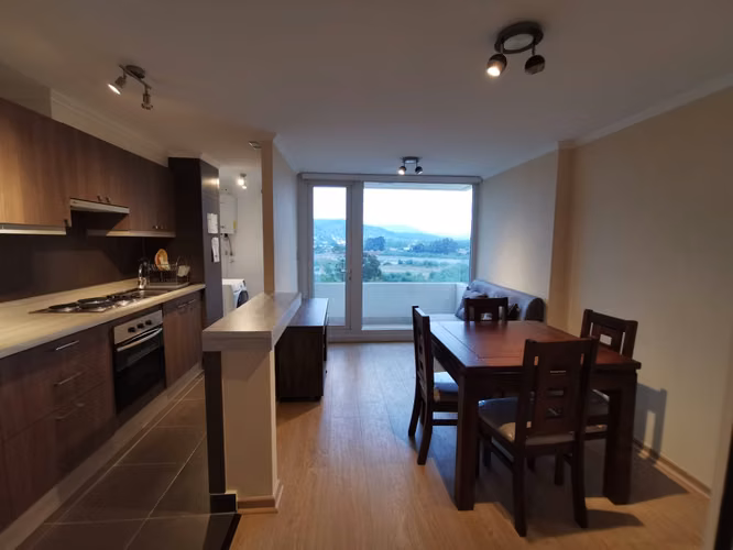 Arriendo Departamento Amoblado.