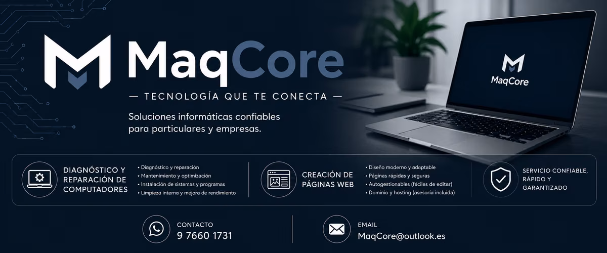 MaqCore Soluciones  y Servicios