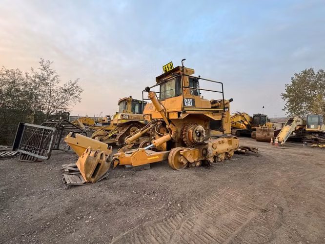 Buldozer Caterpillar D9R, Transmisión completa