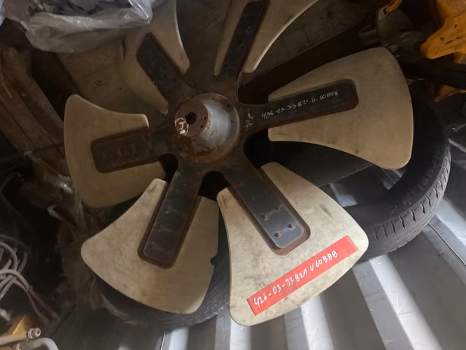 WA600-6 Cargador Komatsu disponible Aspa ventilador
