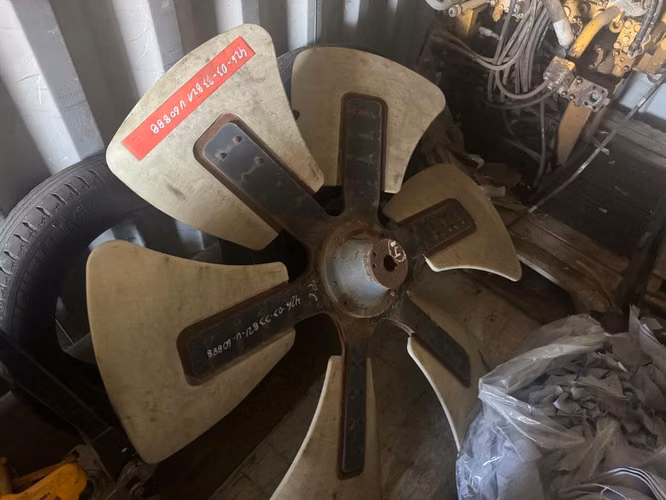 WA600-6 Cargador Komatsu disponible Aspa ventilador