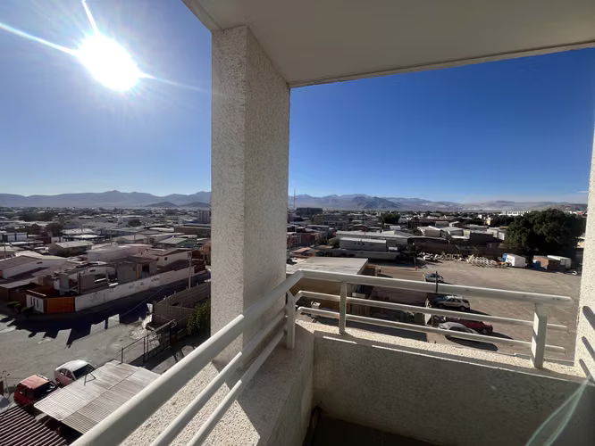 Arriendo depto cómodo y luminoso en Calama, céntrico, conectado y seguro