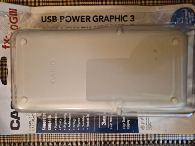 Calculadora Casio FX-9860 GIII Graphic Calculator