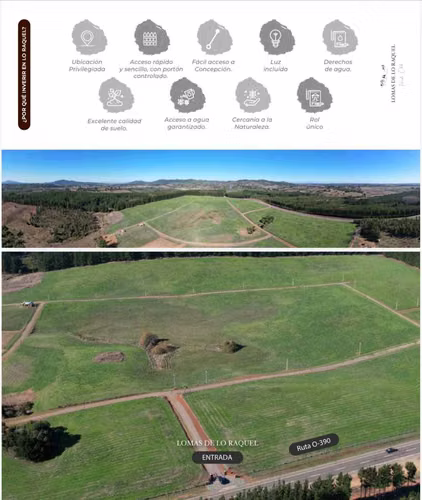 parcelas a 40 minutos de concepción  Florida  (165913)