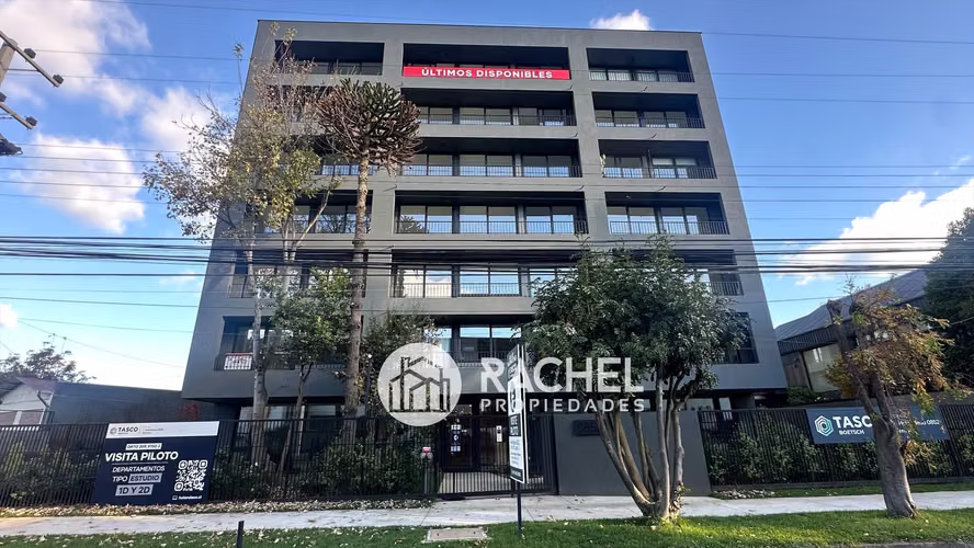 SE ARRIENDA DEPARTAMENTO NUEVO DE 1 DORMITORIO, ESTACIONAMIENTO Y BODEGA