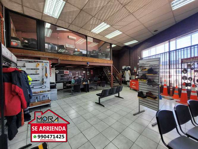Local comercial y bodega en Av. Caupolican (165957)