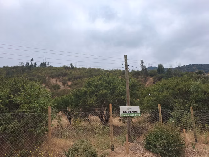 Parcela Urbanizada  en Fundo del Carmen,  frente al Rosa Agustina, Olmué