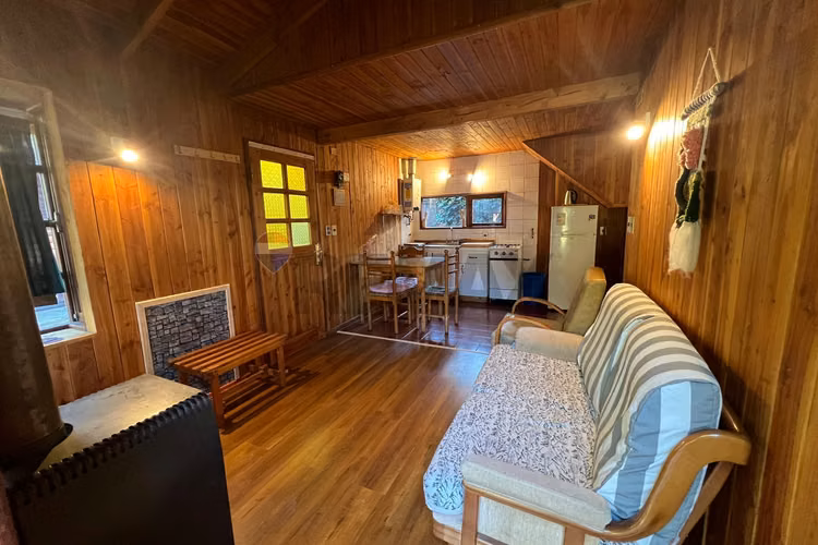 Arriendo cabaña 2 pisos 55m² , pucón