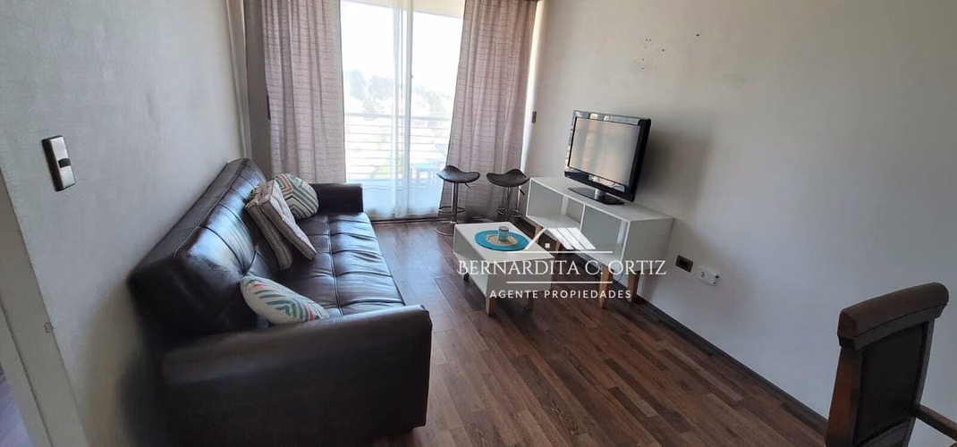 Arriendo dpto. 2D/1B/1E Concón  (166244)