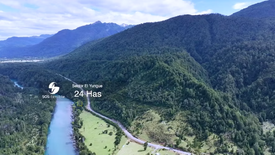 TERRENO CON RÍO Y ACCESO A RUTA 7, SECTOR EL YUNGUE - Imagen 2