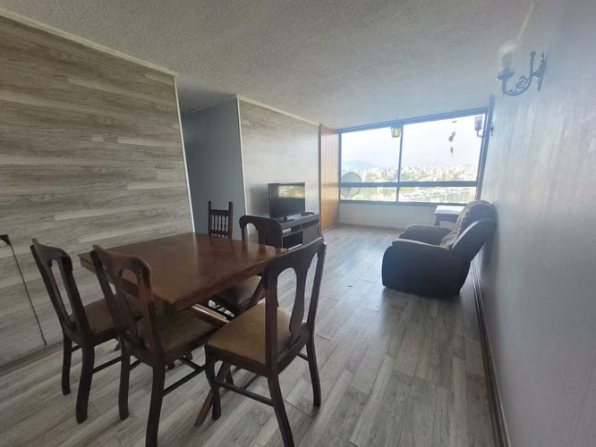 Vendo depto 3 habs, 1 baño, bodega (77207)