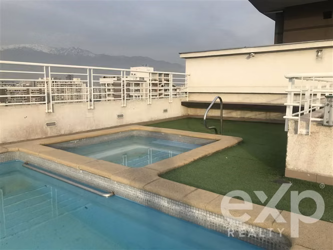 Departamento amoblado en arriendo de 2D 2B en Santiago
