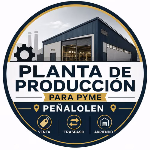 OPORTUNIDAD ÚNICA – PLANTA DE PRODUCCIÓN EQUIPADA EN PEÑALOLÉN