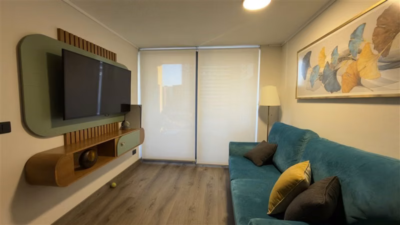 Departamento en arriendo de 1 dorm. en Macul amoblado