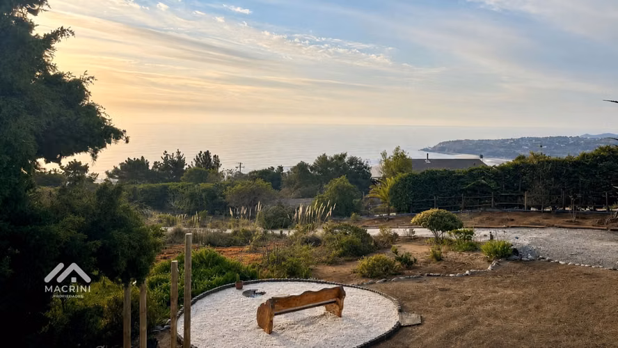 Parcela en Tunquén - bajada privada a la playa - vista al mar
