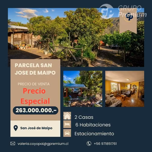 Aprovecha precio especial San José de Maipo - Imagen 1