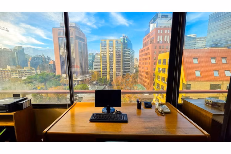 Providencia. oficina 55 m² con vista panorámica