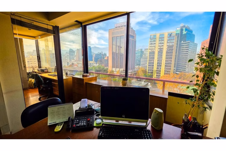 Providencia. oficina 55 m² con vista panorámica