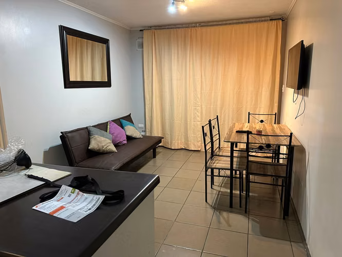 Arriendo depto amoblado