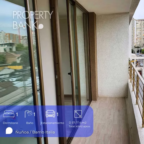 Moderno Departamento Barrio Italia c/est (166600)