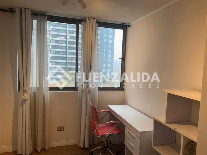 Departamento en arriendo de 2D2B1E1B en Macul