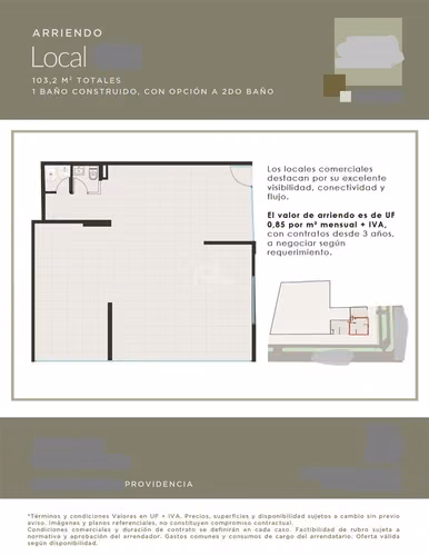 Local Comercial en arriendo en Providencia - Imagen 16