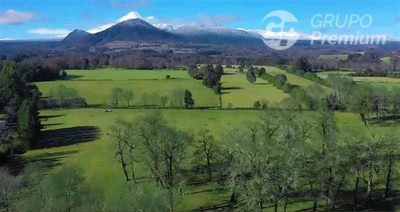 Parcela en venta en Cherquenco, cerca al parque Conguillio