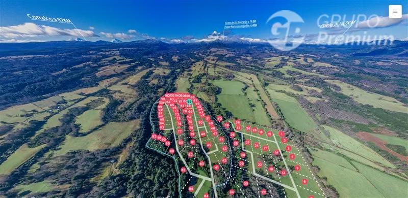 Parcela en venta en Cherquenco, cerca al parque Conguillio