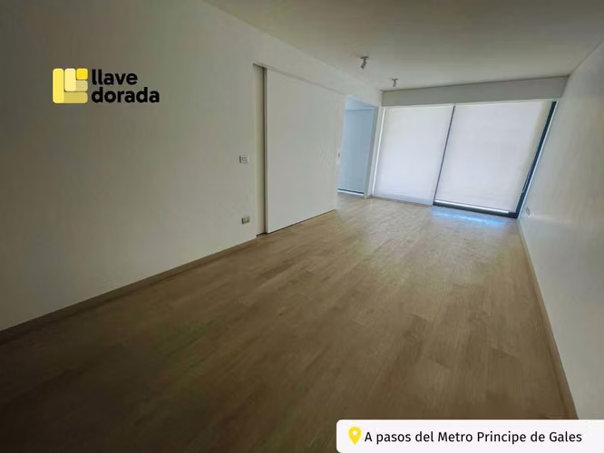 Arriendo Dpto.1D+1B Luminoso en La Reina (166933)