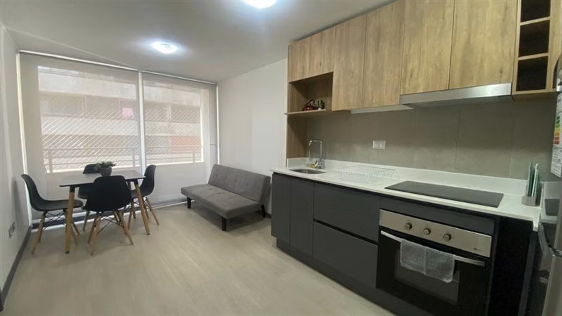 Departamento en venta de 1 dorm. en Santiago