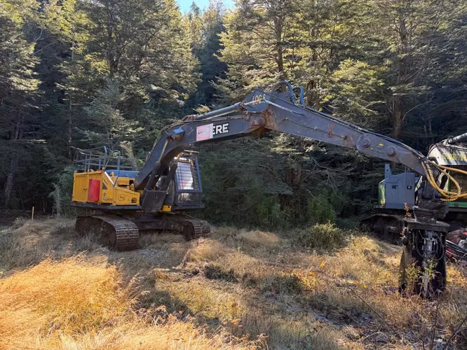 Línea de Cosecha Forestal Mecanizado