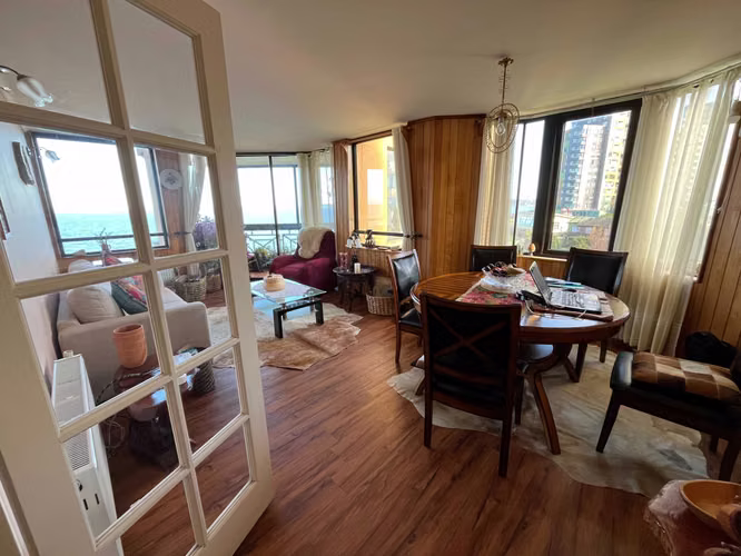 Excelente departamento vista al mar, Pelluco (166935)