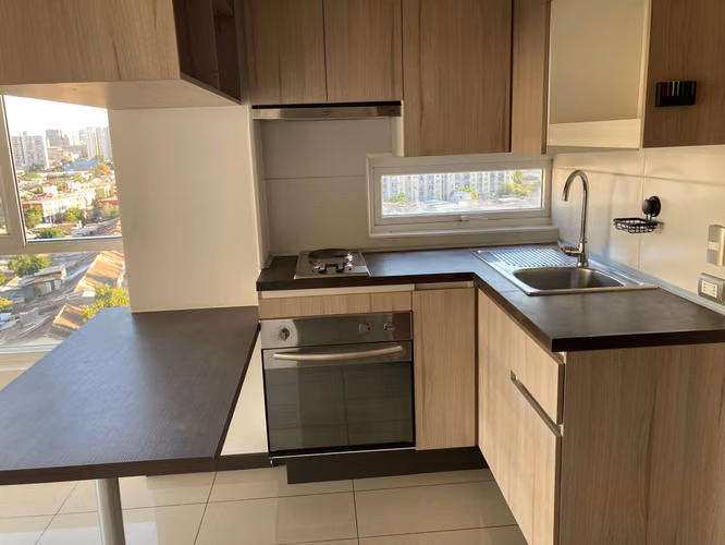Departamento 1D/1B Metro Hospitales Independencia