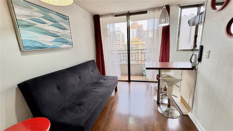 Vendo Departamento Amoblado Paseo Bulnes
