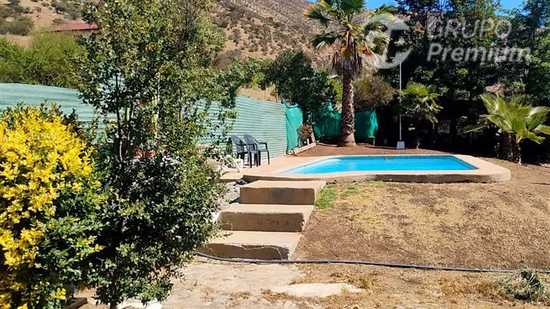 Parcela en venta en Curacaví 5300m2 +5d+3b+6est+1bodega