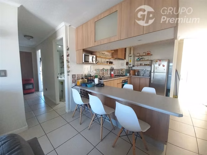 Departamento en venta de 3 dorm. en El Tabo