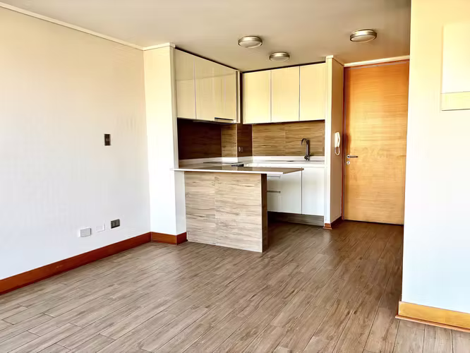 Departamento en Venta 1 dormitorio vista despejada Barrio Las Lilas, Providencia