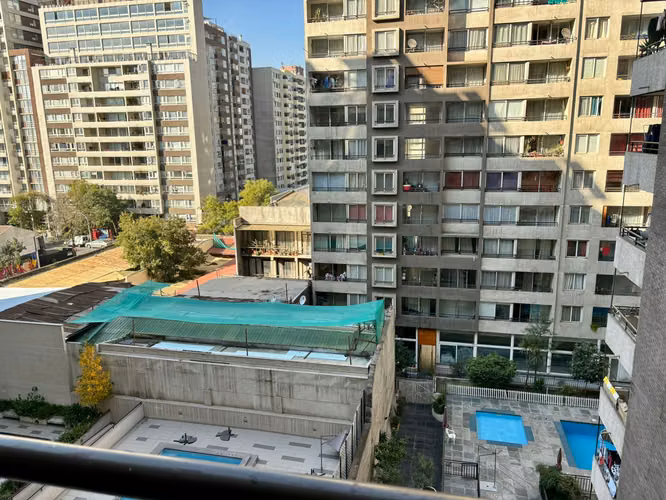 Moderno departamento dos ambientes , barrio tranquilo Santiago