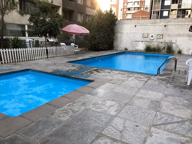 Moderno departamento dos ambientes , barrio tranquilo Santiago