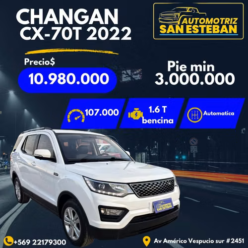 CHANGAN CX70 2022 AT