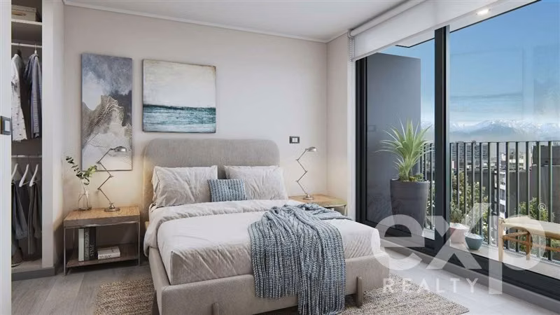 Departamento en venta de 2D 2B en Santiago Centro