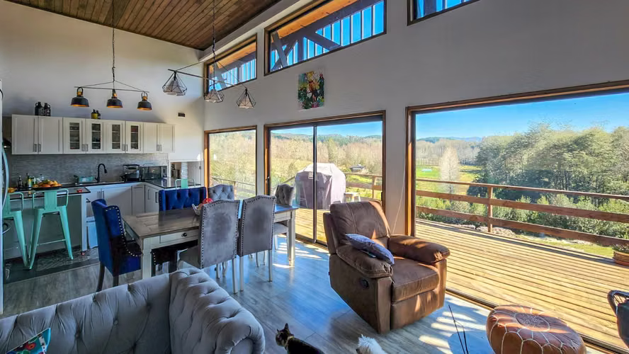 Casa con parcela en condominio Aurora, salida norte de Valdivia