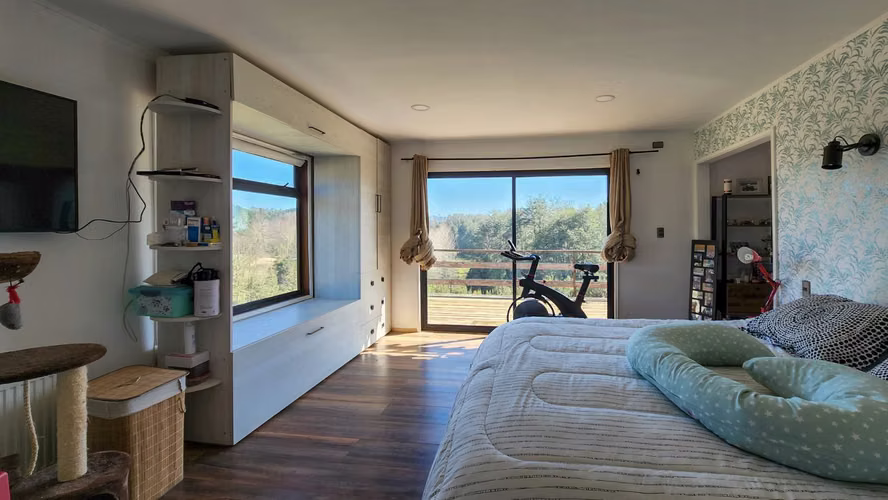 Casa con parcela en condominio Aurora, salida norte de Valdivia