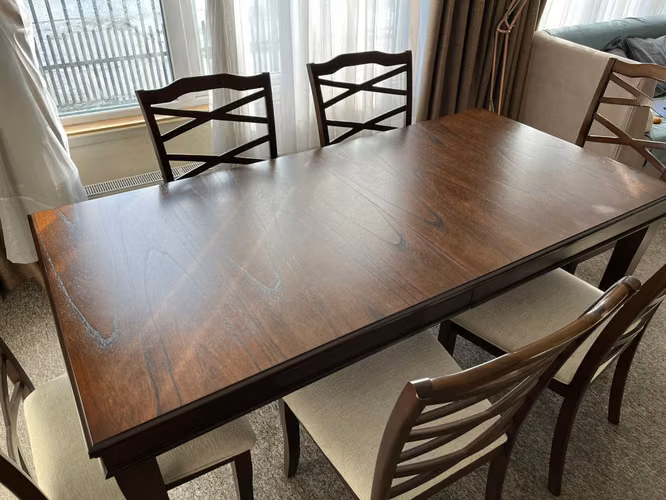Juego de Comedor con 6 sillas