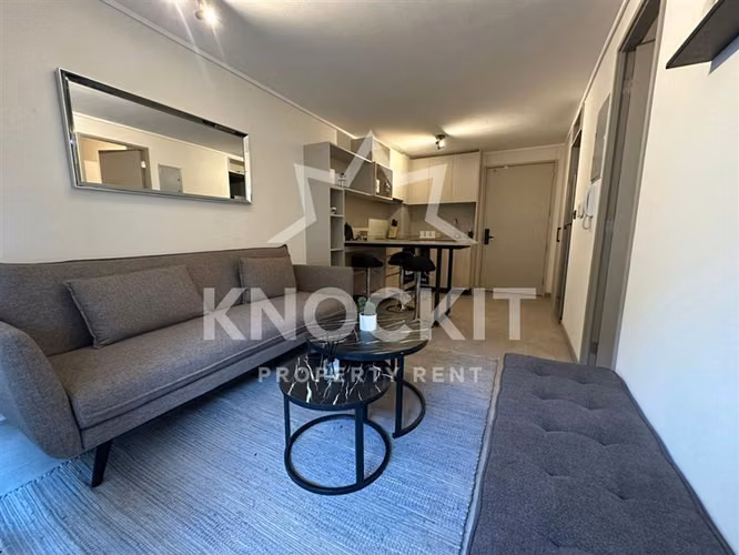 Arriendo Departamento 1D1B Amoblado Vicuña Mackenna Ñuñoa