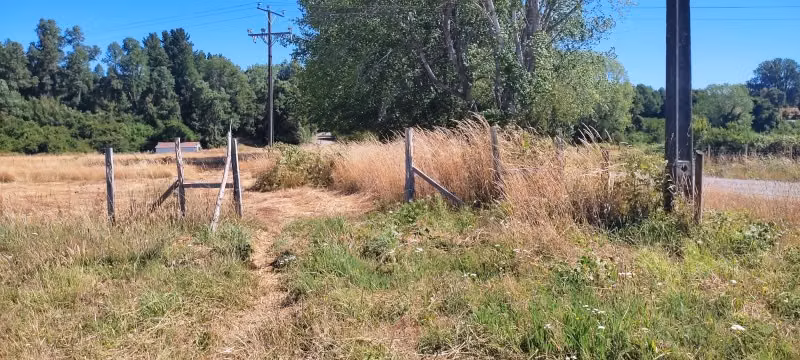 Arriendo Terreno excelente ubicación Antilhue, Valdivia