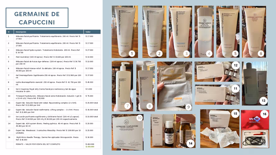Remate Muebles, Máquina y Productos de Estética - Cosmetología